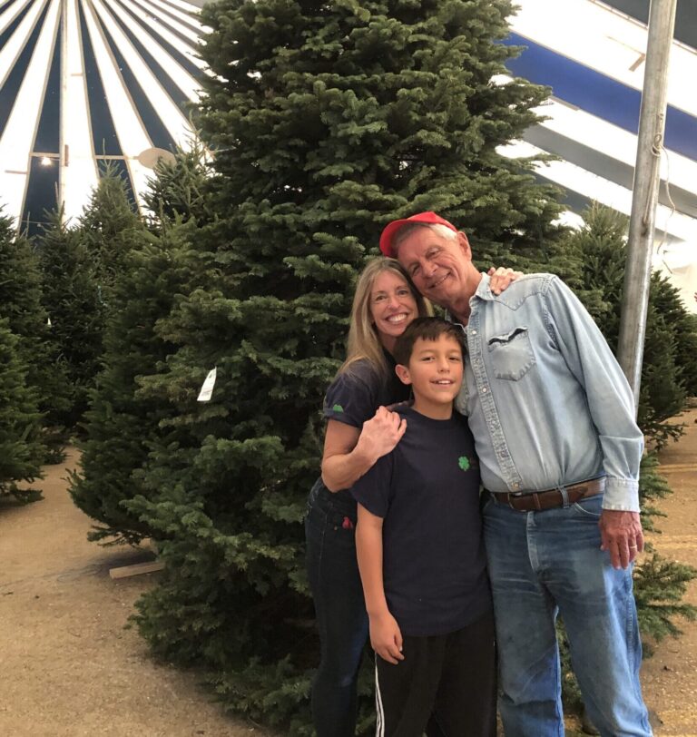 Jeff and Yvette Patton at Patton's Christmas Trees - Dallas longest running real Christmas tree lot since 1975