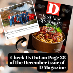 D Magazine featured the Patton Family in their December 2024 issue